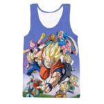 Babidi Saga Characters Goku Z-Fighters Dabura Supreme Kai Tank Top - Saiyan Stuff