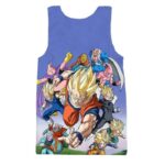 Babidi Saga Characters Goku Z-Fighters Dabura Supreme Kai Tank Top - Saiyan Stuff