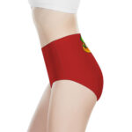 Baby Shenron And Chibi SSJ Son Goku Women's High-Waist Brief