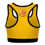 Baby Shenron Dragon Ball Z Yellow Pink Awesome Sports Bra