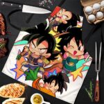 Bardocks Family Dragon Ball Super Cool Cute Powerful Apron
