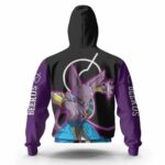 Beerus The God Of Destruction Badass Zip Hoodie