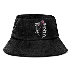 Black Goku SSJ Rose Dragon Ball Z Black Awesome Bucket Hat