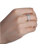 DBZ Black Goku Super Saiyan Potara Fusion Cool Silver Cosplay Time Ring - Saiyan Stuff - 6