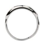 DBZ Black Goku Super Saiyan Potara Fusion Cool Silver Cosplay Time Ring - Saiyan Stuff - 3