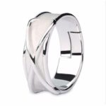 DBZ Black Goku Super Saiyan Potara Fusion Cool Silver Cosplay Time Ring - Saiyan Stuff - 5