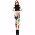 Blue Super Saiyan Goku Shenron Women Compression Fitness Leggings Tights - Saiyan Stuff - 1