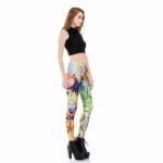 Blue Super Saiyan Goku Shenron Women Compression Fitness Leggings Tights - Saiyan Stuff - 2