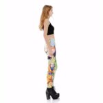 Blue Super Saiyan Goku Shenron Women Compression Fitness Leggings Tights - Saiyan Stuff - 3