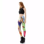 Blue Super Saiyan Goku Shenron Women Compression Fitness Leggings Tights - Saiyan Stuff - 5