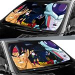 Bruised Bardock Vs Frieza Epic Battle Car Sun Shield