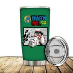 Bulma And Son Goku Riding Dragon Ball Z Awesome Tumbler