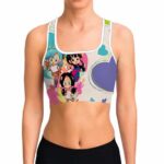 Bulma Chichi and Videl Dragon Ball Z Cute Cool Sports Bra