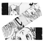 Bulma Monochrome Comic Art Design White Neckerchief