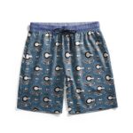 Capsule Corp Logo Pattern Awesome Beach Shorts