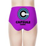 Capsule Corporation Dragon Ball Z Cute Purple Women's Brief
