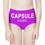 Capsule Corporation Dragon Ball Z Cute Purple Women's Brief