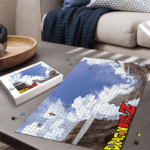 Cell Saga Teen Gohan Kamehameha Dragon Ball Z Landscape Puzzle