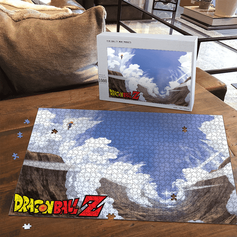 1000 Piece Dragon Ball Z Jigsaw Puzzles Wooden Puzzle Vegeta Goku Bulma  Piccolo Kuririn Toys Puzzle