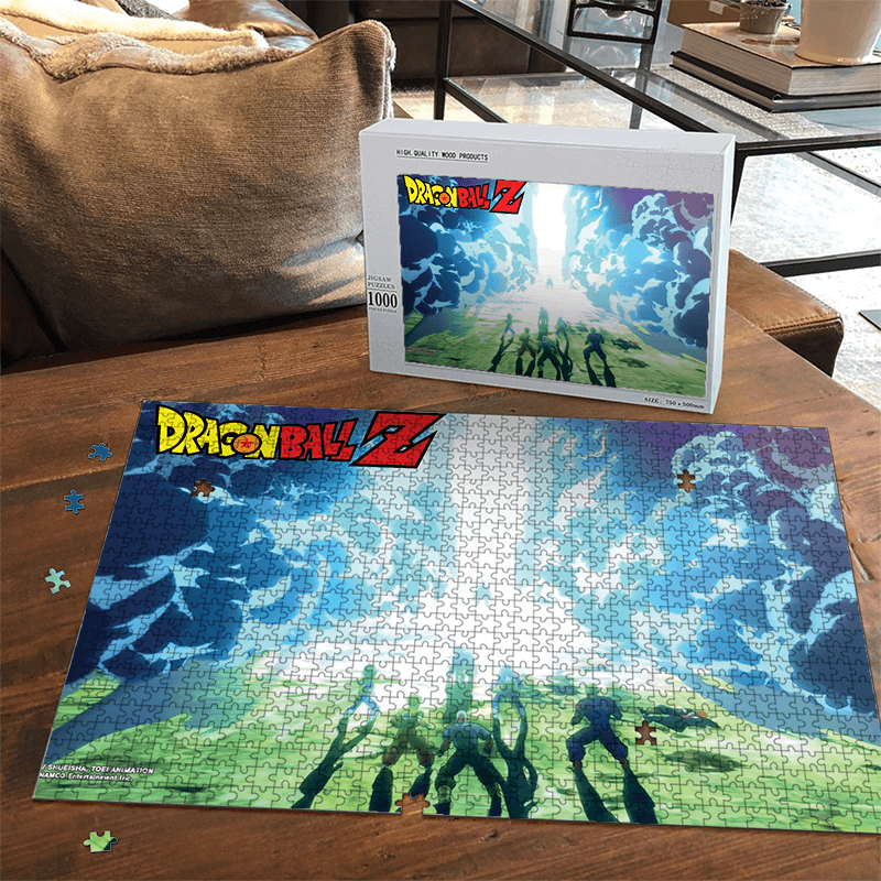 1000 Piece Dragon Ball Z Jigsaw Puzzles Wooden Puzzle Vegeta Goku Bulma  Piccolo Kuririn Toys Puzzle