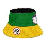 Chiaotzu DBZ Green Yellow and Black Cute Bucket Hat