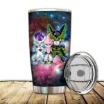 Chibi Frieza Cell and Kid Buu Dragon Ball Z Powerful Tumbler
