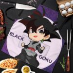 Chibi Goku Black Dragon Ball Z Awesome and Powerful Apron