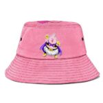 Chibi Majin Buu Dragon Ball Z Pink Cute and Cool Bucket Hat