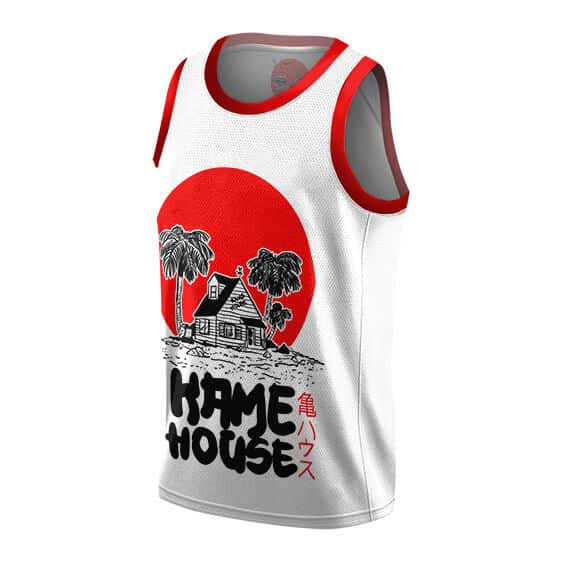 Classic Kame House Design DBZ Basketball Jersey