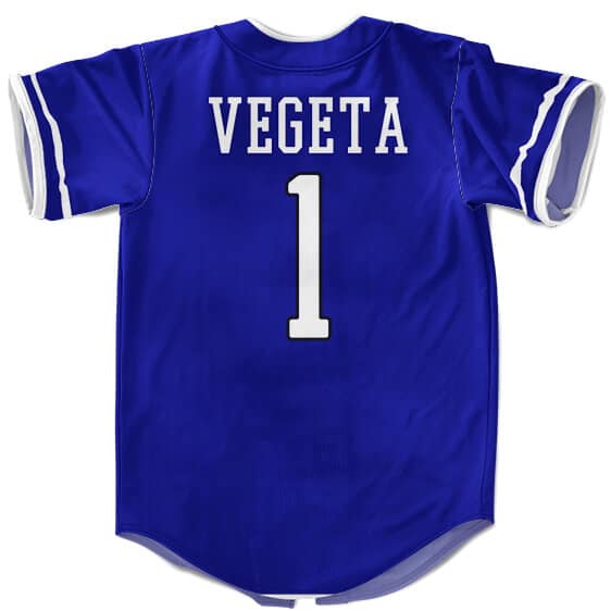 Classic Vegeta Universe 6 Blue Baseball Jersey