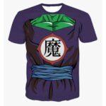 Cool Namekian Piccolo Costume 3D Printed T-Shirt - Saiyan Stuff