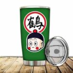 Cute Chioatzu Head and Kanji Dragon Ball Z Awesome Tumbler