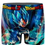 DBZ Amazing Vegeta Blue Posing Aura Men's Underwear