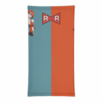 DBZ Android 21 Fan Art Red Ribbon Face Covering Neck Gaiter