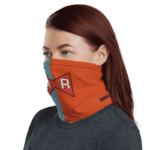 DBZ Android 21 Fan Art Red Ribbon Face Covering Neck Gaiter