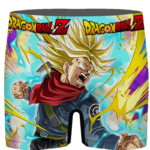 DBZ Angry Future Trunks Cool Dokkan Art Men's Brief