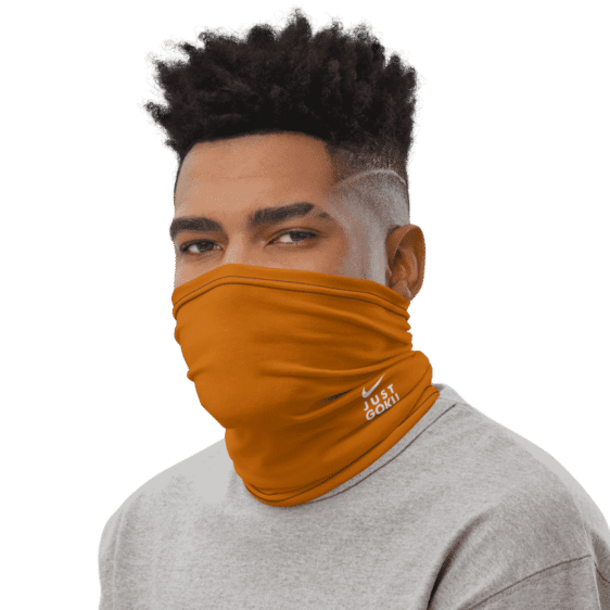 DBZ Awesome Kid Goku Nike Inspired Face Covering Neck Gaiter