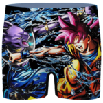 Dragon Ball Z Beerus Vs Goku Red Dope Art Men's Brief