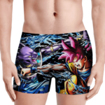 Dragon Ball Z Beerus Vs Goku Red Dope Art Men's Brief