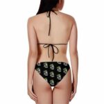 DBZ Broly Legendary Saiyan Pattern Black Sexy Bikini Swimsuit