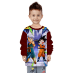 DBZ Budding Warrior Trunks & Goten Kid Cool Children's Sweater
