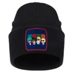 DBZ Bulma Goku Master Roshi & Krillin Black Casual Beanie