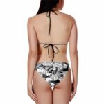 DBZ Buu Saga Gohan Mr. Satan Black White Two Piece Bikini