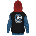DBZ Capsule Corp Future Trunks Colors Kids Hoodie