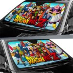 DBZ Characters Martial Arts Tournament Windshield Sun Shade