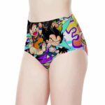 DBZ Chibi Goku Vegeta And The Saiyans Colorful Women's Brief
