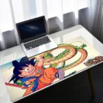 DBZ Cute Kid Goku And Shenron Dragon Balls Mouse Pad