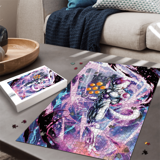 DBZ Frieza With Complete Dragon Balls Amazing Portrait Puzzle