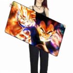 DBZ Furious Super Saiyan Goku And Vegeta Gaming Mouse Pad