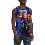 DBZ GT Baby Vegeta Space Design Basketball Jersey